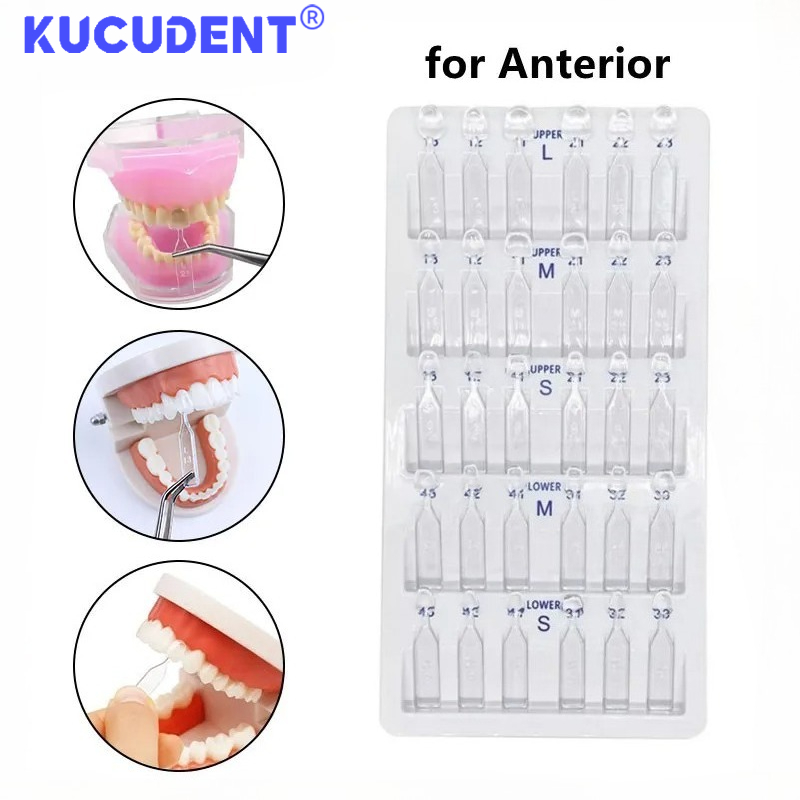 Teeth Whitening Moulds - 30 piezas/juego de moldes para carillas