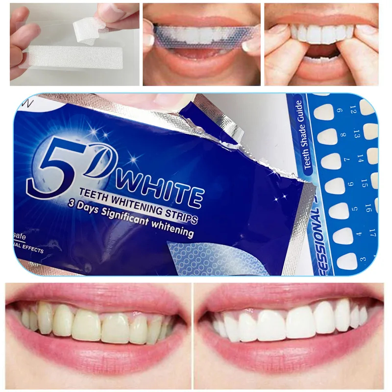 Teeth Whitening Near Me - 1-12 Piezas de Tiras Blanqueadoras de