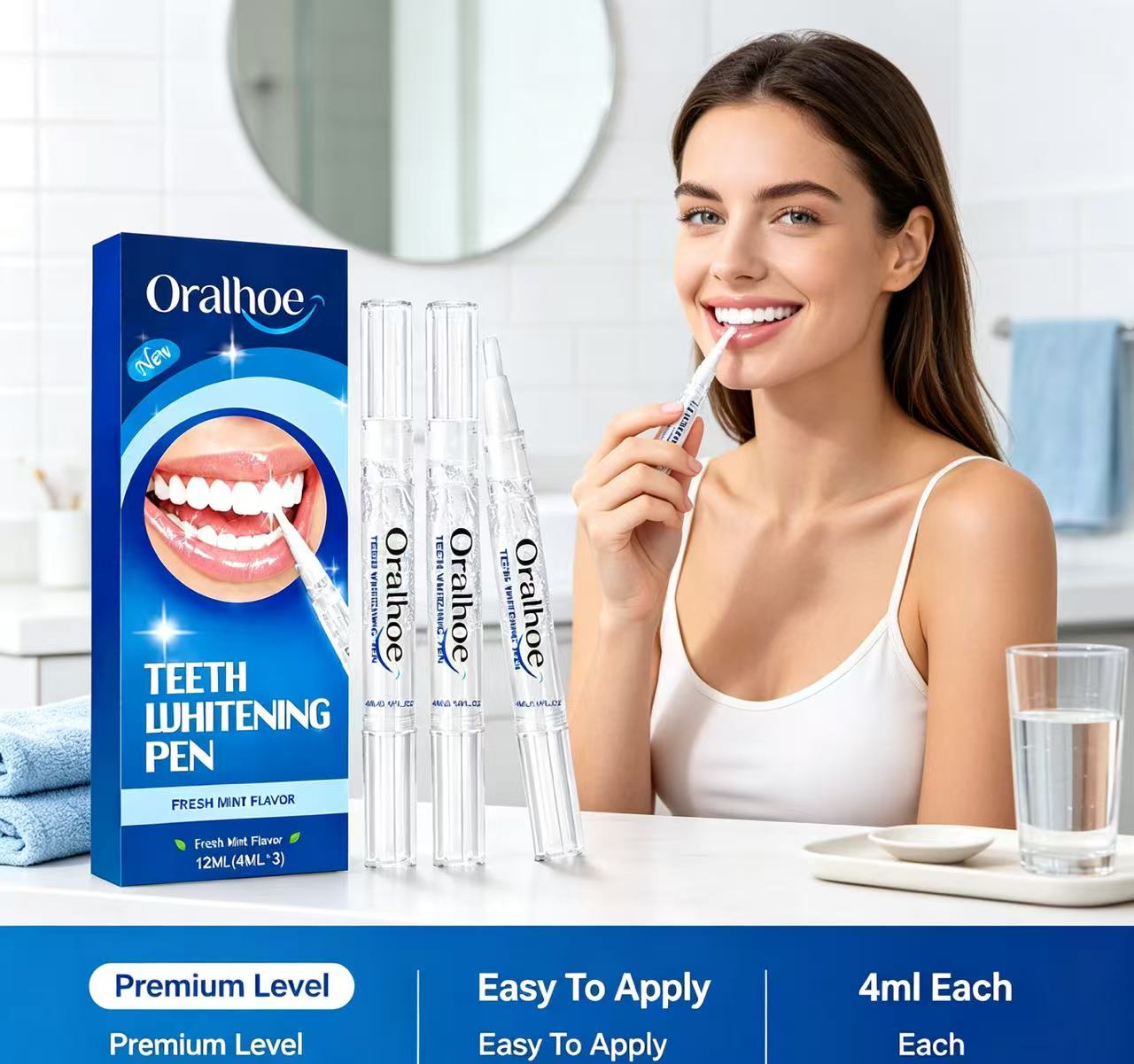 Set de 3 unidades de bolígrafo - Teeth Whitening Pens reseña y precio